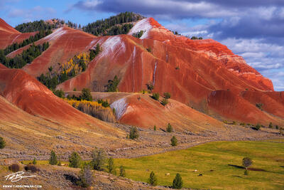 Red Hills Afternoon | Red Hills, Wyoming | Colorado Mountain Photos by ...